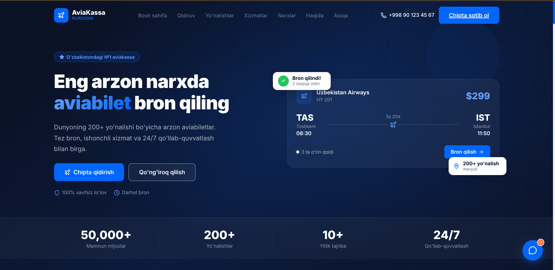 AviaKassa — Aviabilet va sayohat platformasi